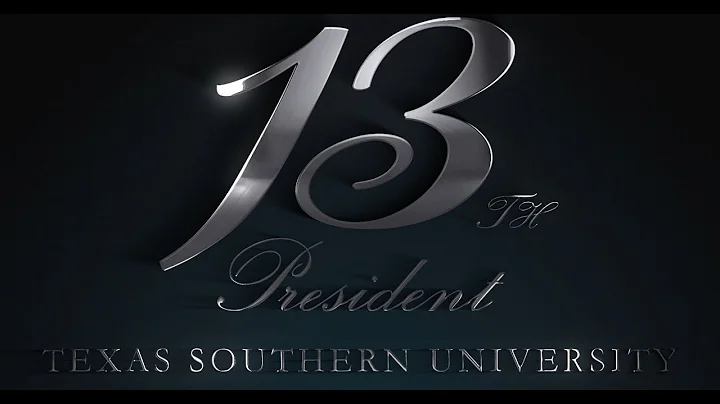 Welcome Message from Texas Southern University Pre...