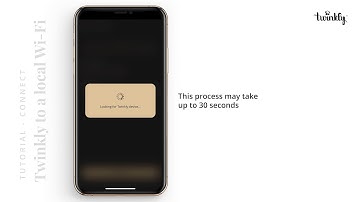 Twinkly Tutorial_WiFi Connection_Internet Setup