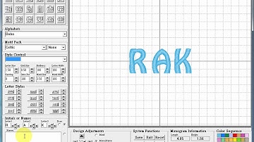 Monogram Wizard Plus - Screen Tour