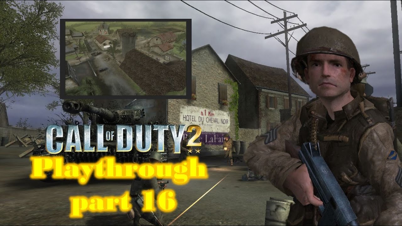 Sniping some Germans! | Call of Duty 2 playthrough part 16! - YouTube