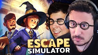 ATRAPADOS EN UN MUNDO MAGICO!! ESCAPE SIMULATOR