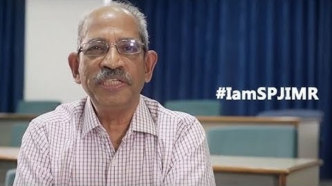 I am Sesha, and #IamSPJIMR