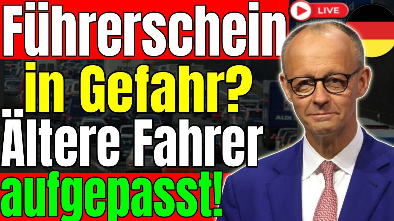 Führerschein in Gefahr? Neue Vorschriften, die ältere Autofahrer JETZT kennen müssen