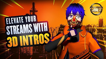 Epic 3D Animated Twitch Intro! | HumantekArt