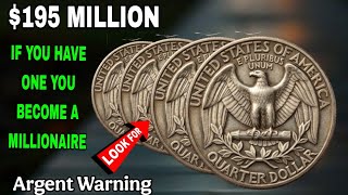 6 Old and Rare Washington Quarter Dollar Coins Be Sure to Check Them, They Could Make You a Fortune