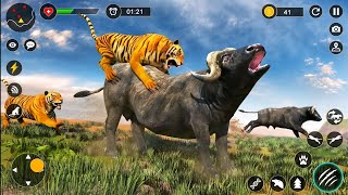 The tiger semulator games || tiger 3d games || vinay game Wala screenshot 4
