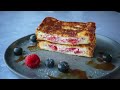 Labneh stuffed french toast