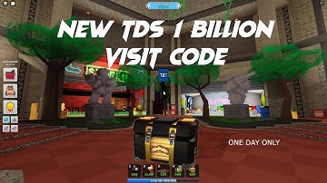 New TDS 1BILLION Vist Code *free deluxe crate *