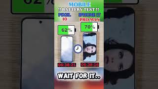 ⚠️ Pixel 10 vs iPhone 17 Pro Max 🔋🔥CRAZY BATTERY DRAIN TEST 😱