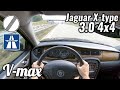 2001 Jaguar X-type 3.0 V6 - Próba autostradowa. V-max