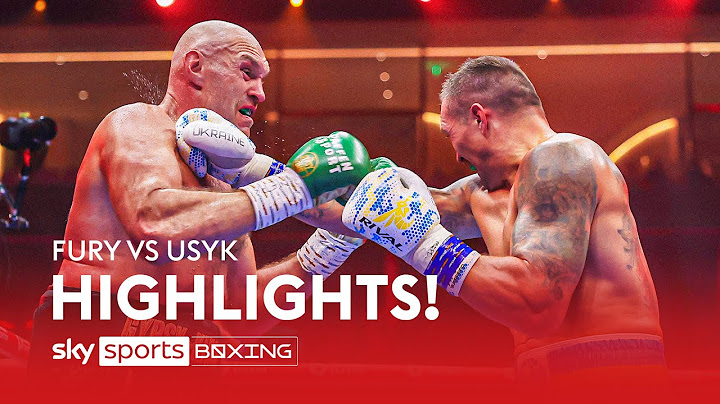HIGHLIGHTS! Oleksandr Usyk beats Tyson Fury for Undisputed crown 👑