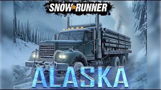 Snowrunner. Развиваем компанию. Часть №35 (Аляска) #shorts #live #snowrunner