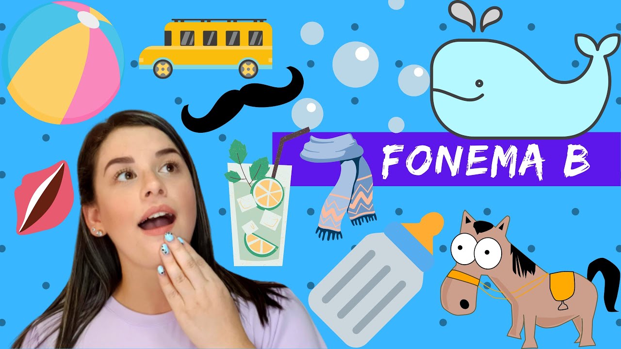 Fonema B| aprende a articular el fonema B | conciencia fonológica ...