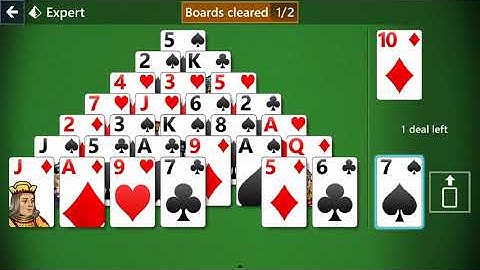 Microsoft Solitaire Collection, 2021-07-19, Pyramid Expert
