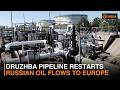 Druzhba pipeline restarts Russian oil flows to Europe | DD India