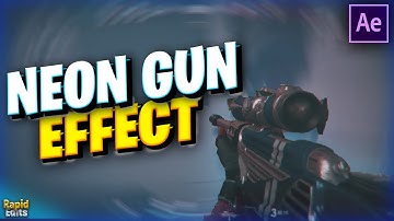 How To Make The BEST *NEON GUN* Effect (Effect Tutorial) - After Effects