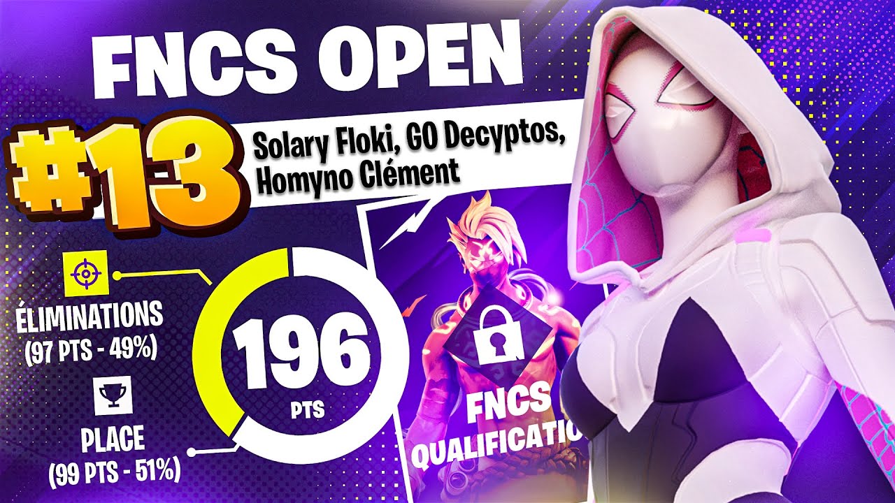 FLOKI | 43 KILLS EN OPEN FNCS  ☠ ON SE QUALIFIE SUR UNE SEULE GAME ?!