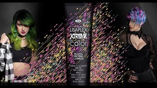 Lisap Usa - Lisaplex Xtreme Color Moody Purple Mystic Blue