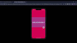 Deliciously Mobile App Signup Flow – Figma