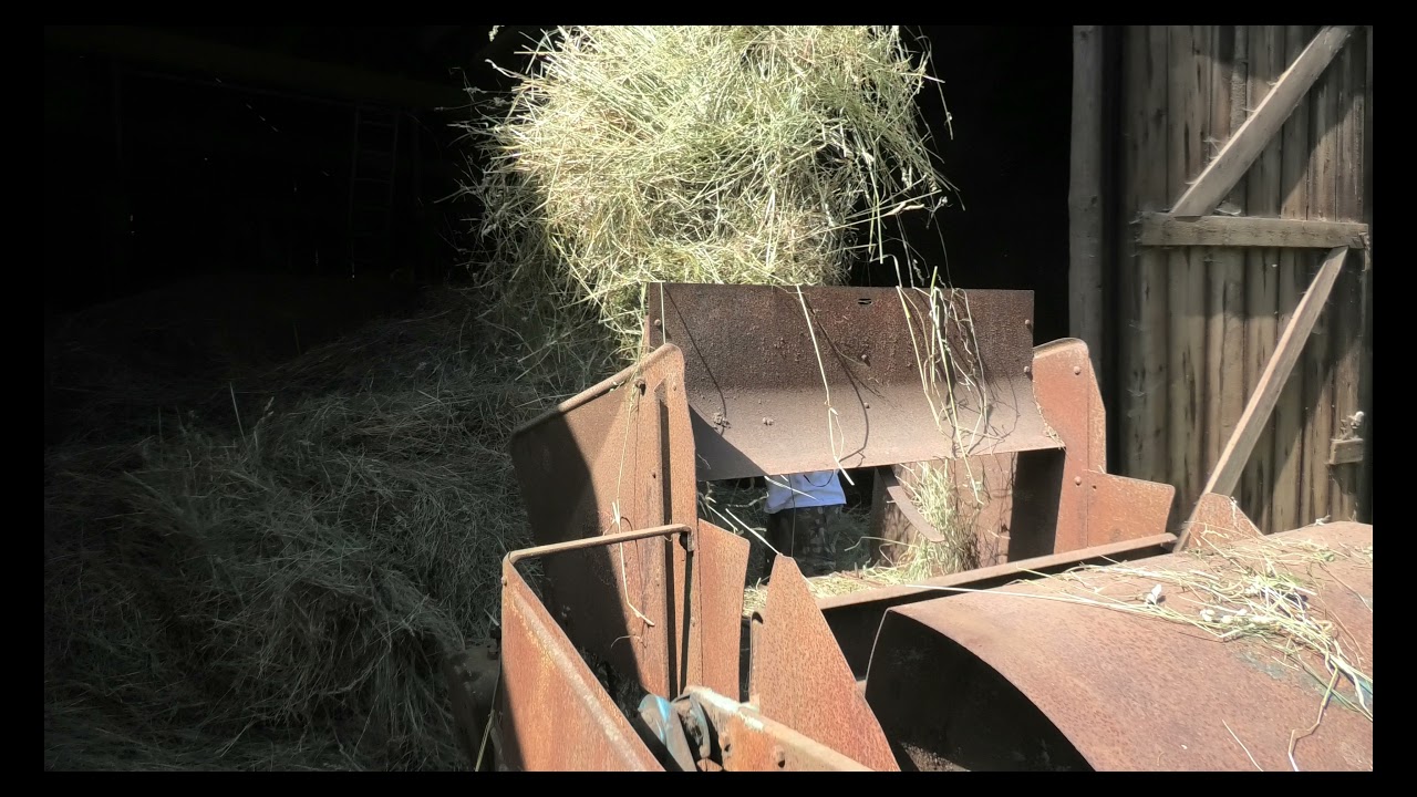 historische Ballenpresse Fa. Hermann Raussendorf