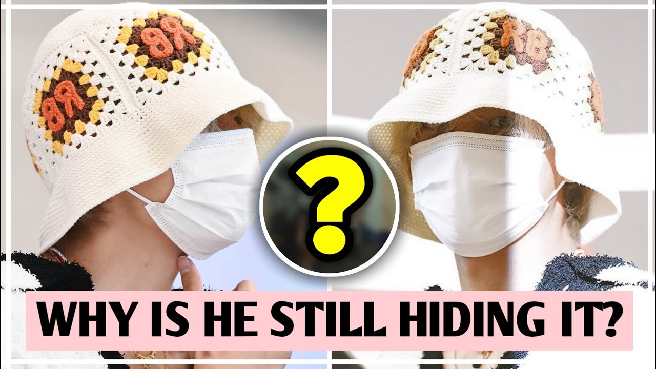 Reason Why Kim Taehyung Is Still Hiding His Pretty Blonde Hair, Triggering ARMY To Speculate On This