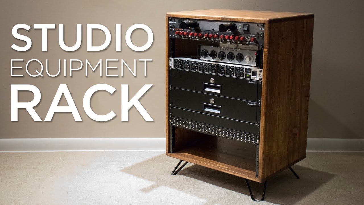 How To Build A Studio Equipment Rack Youtube