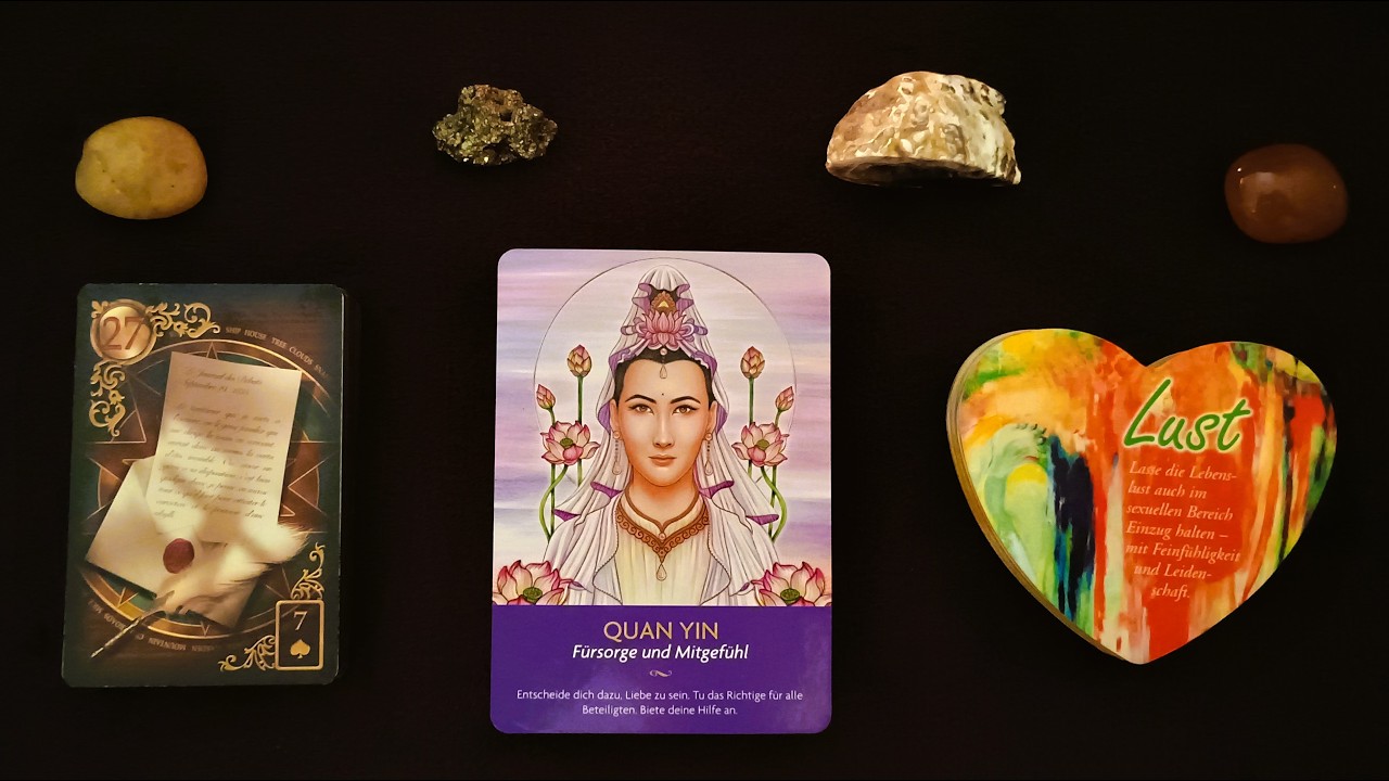 Tagesbotschaft 03.03.2026 Lenormand Der Brief (27)💌Nachrichten Dokumente Vertrag Liebe QUAN YIN Lust