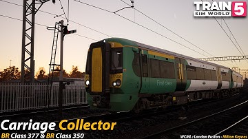 Carriage Collector : West Coast Main Line : Train Sim World 5 [4K 60FPS]