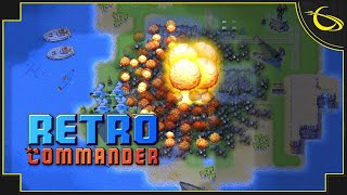 Retro Commander - (Free Real Time Strategy Game) screenshot 1