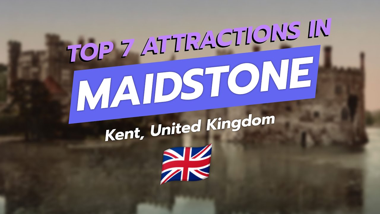 7 лучших достопримечательностей Мейдстона, графство Кент 🇬🇧✨ | Замок Лидс, парк Моут и многое другое