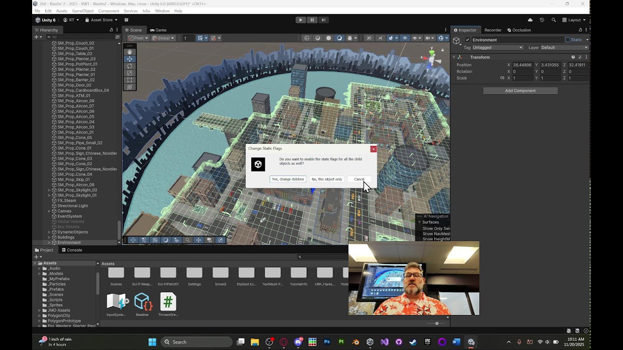 DET 260 - Game Engines - Unity Occlusion Culling - YouTube