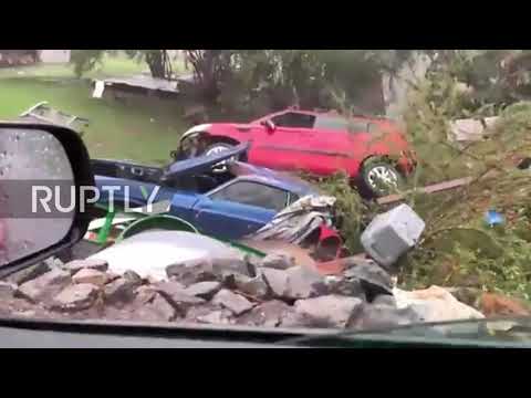 USA: Homes torn open, cars destroyed in Tennessee floods