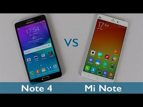 Samsung Galaxy Note 4 vs Xiaomi Mi Note: il confronto di GizChina.it