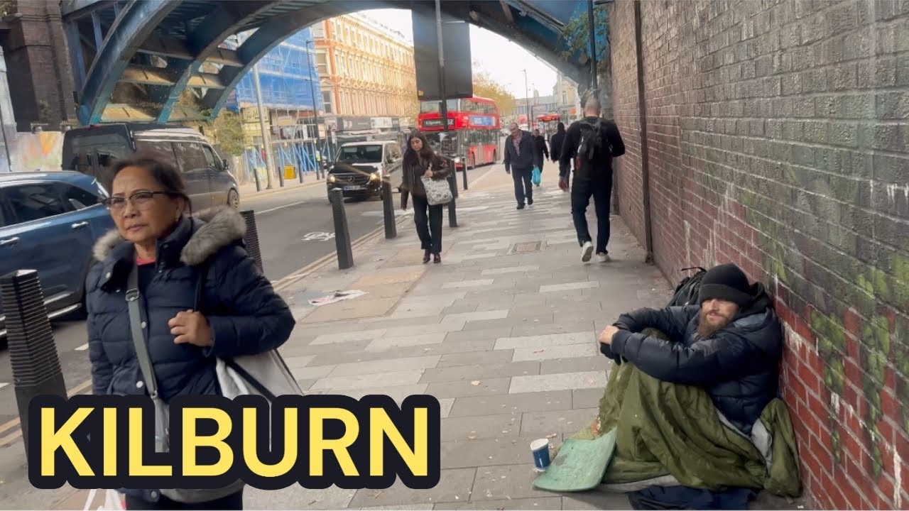 Walking Through Kilburn: A Raw Look at Homelessness & Street Struggles 😱