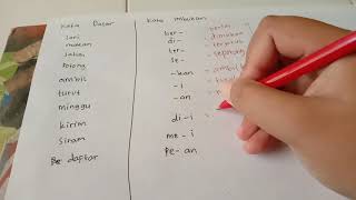 Materi kata dasar dan kata imbuhan