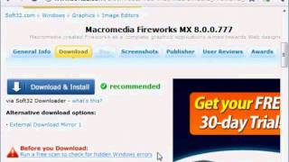 Macromedia Fireworks MX 2004 - Tutorial Part 1