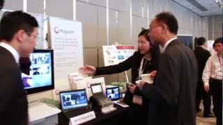 UAT 於政府座談會上展示Polycom視像會議整合方案(2012年11月21日)