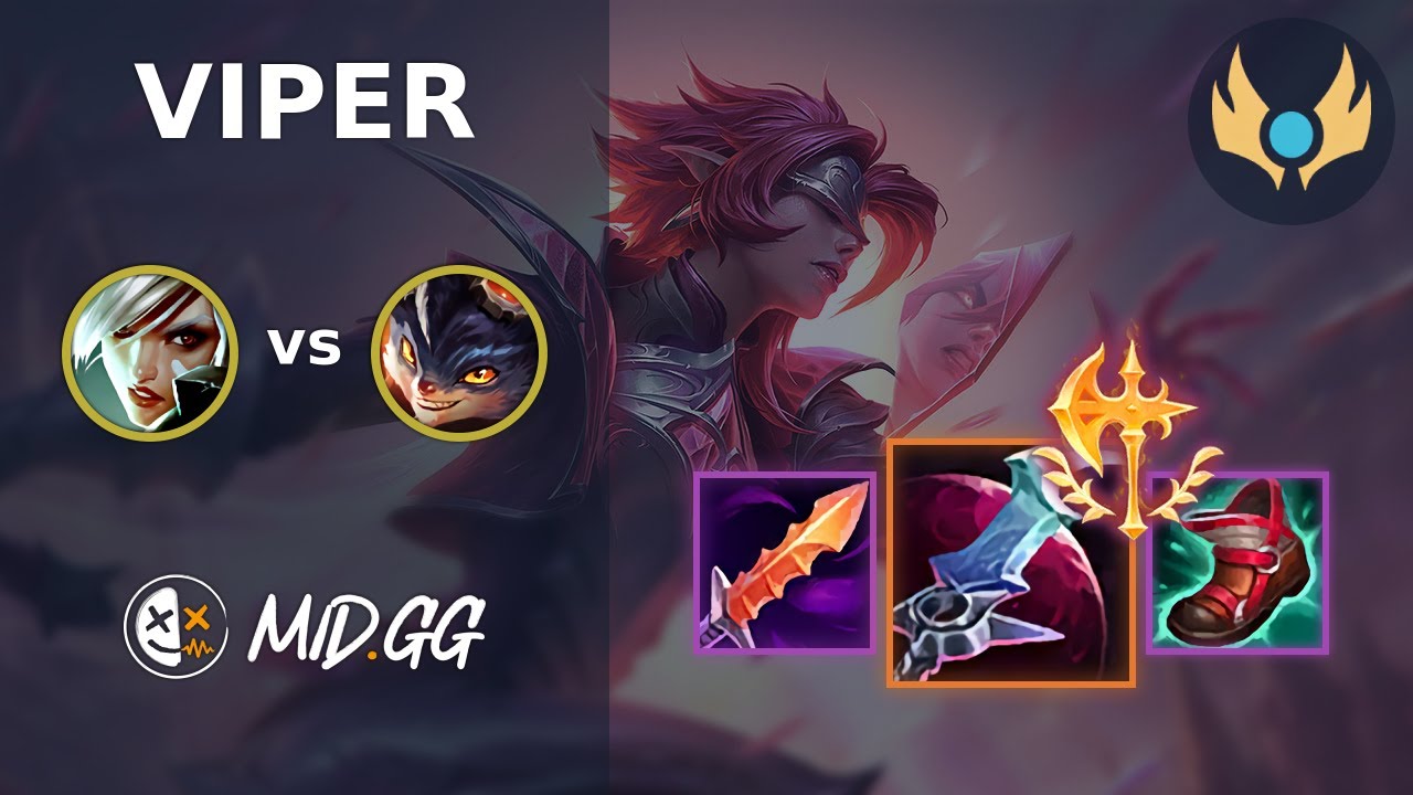 MID.GG: [ Viper ] Riven TOP против Rumble | NA CHALLENGER | LOL Сезон 2025