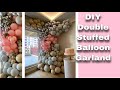 Balloon Garland DIY Double Stuffed | Nasıl Balon duvarı yapalım |آموزش بادکنک آرایی