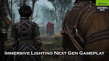 [1440p] Return to Crookback Bog feat. Immersive Lighting | Ray Tracing & DLSS Gameplay for Witcher 3