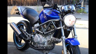 ☆VTR250 後期型☆2連メーター☆キャブ車☆快調！セル一発☆ - YouTube
