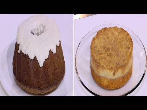 طريقة عمل توسكاكا (كيك الكراميل واللوز السويدي)