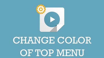 Customize JSN template video: Change color of top menu