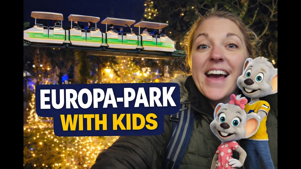 Европейский парк с детьми: один день в декабре | Зимнее посещение и проживание в курортном компле...