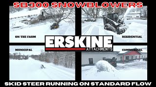 The SB300 Snowblower by Erskine in action by Erskine Attachments 364 views 1 year ago 3 minutes, 22 seconds