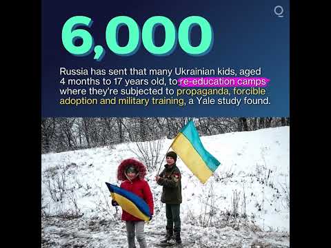 Russia Put 6 000 Ukrainian Kids In Re Education Camps Yale Study