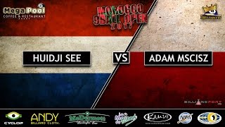 Morocco 9 Ball Open 2017 - Huidji See vs Adam Mscisz (FULL HD)