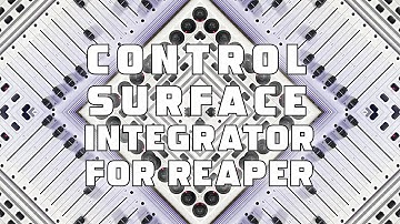 Control Surface Integrator for REAPER with Behringer BCF2000