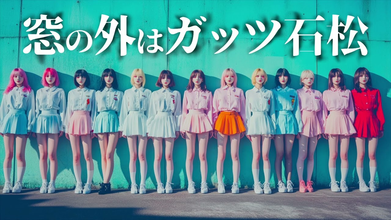 【窓の外は #ガッツ石松 #猛毒】  でんぱ系の 地下アイドルが歌ったら　殺害塩化ビニール