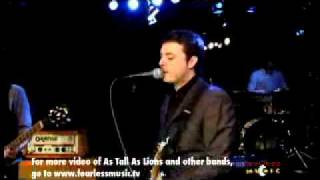 As Tall As Lions - Ghosts of York - live on Fearless Music